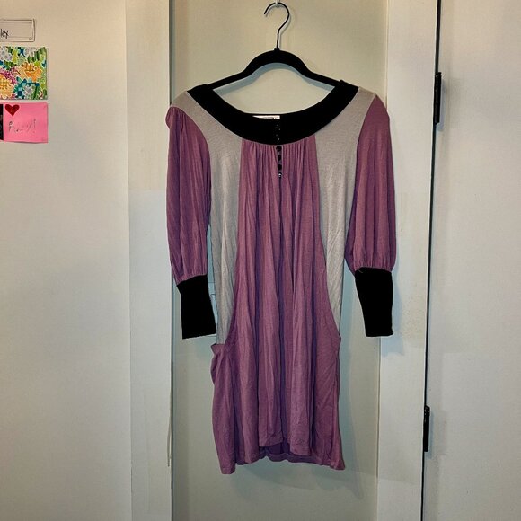 Long Sleeve Dress from The Collection By Sarasara, Sz 12 - Picture 1 of 3